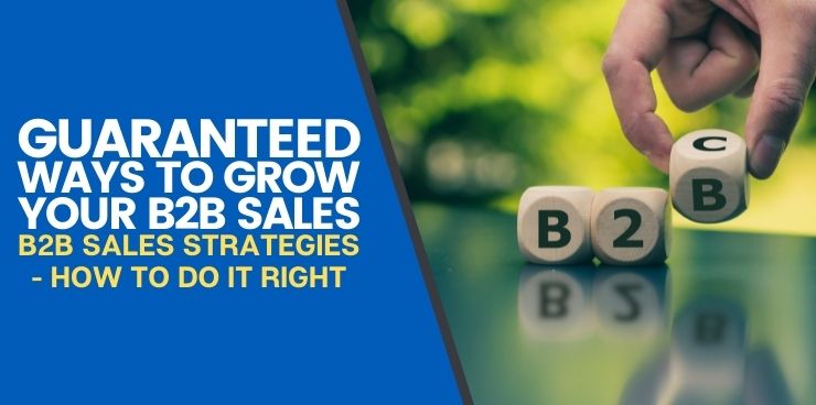 B2B SALES STRATEGIES - How to do it Right